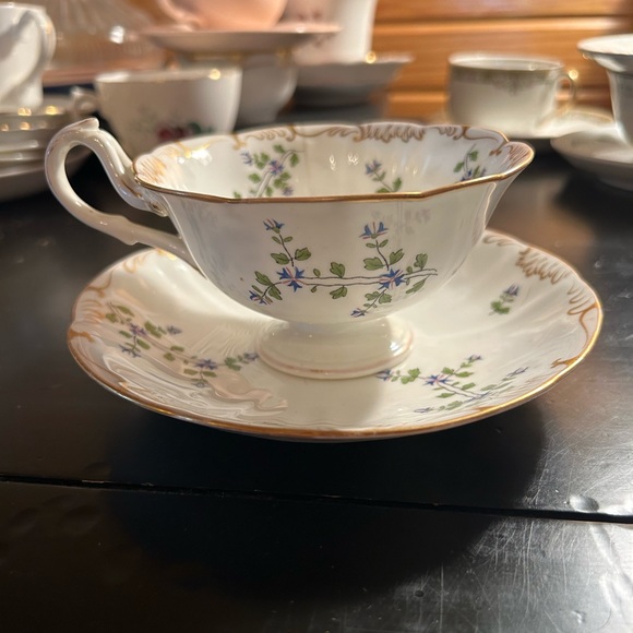 Vintage Dining Vintage Cauldon Ware Arthur Kaye Footed Teacup And